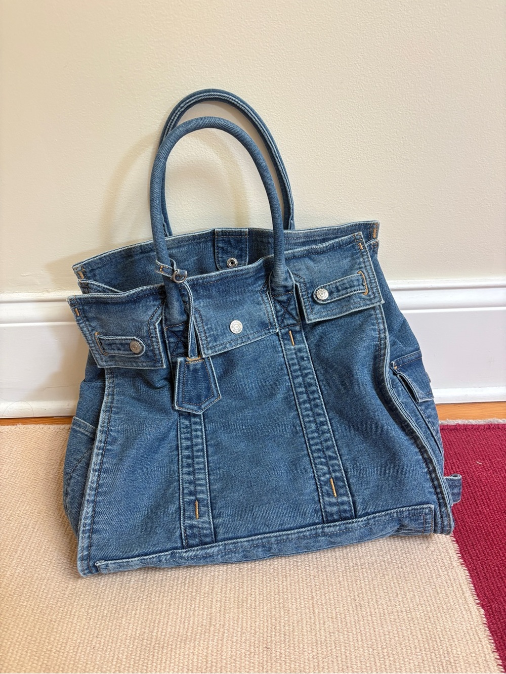 Gap Bag Five Pocket Tote Denim
